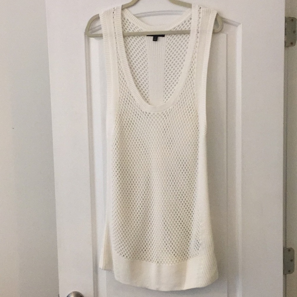 Banana Republic tunic top sleeveless scoop neck
